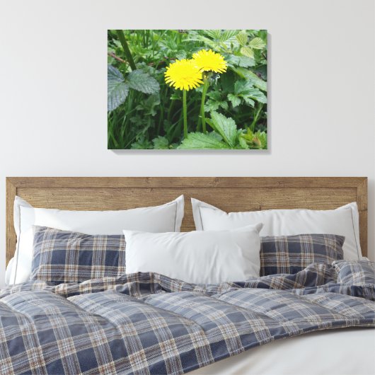 Stretched Canvas Print Leinwanddruck (Insitu (Schlafzimmer))