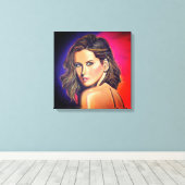 Stretched Canvas Print Leinwanddruck (Insitu (Holzboden))