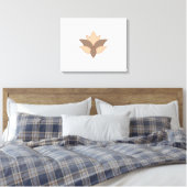 Stretched Canvas Print Leinwanddruck (Insitu (Schlafzimmer))