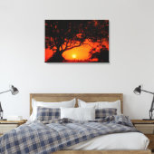 Stretched Canvas Print Leinwanddruck (Insitu (Schlafzimmer))