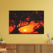 Stretched Canvas Print Leinwanddruck (Insitu (Wohnzimmer))