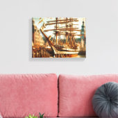 Stretched Canvas Print Leinwanddruck (Insitu (Wohnzimmer))