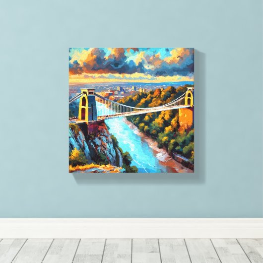 Stretched Canvas Print Leinwanddruck (Insitu (Holzboden))