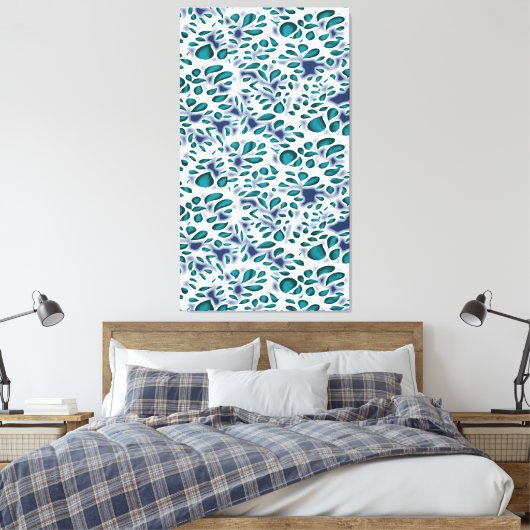 Stretched Canvas Print Leinwanddruck (Insitu (Schlafzimmer))