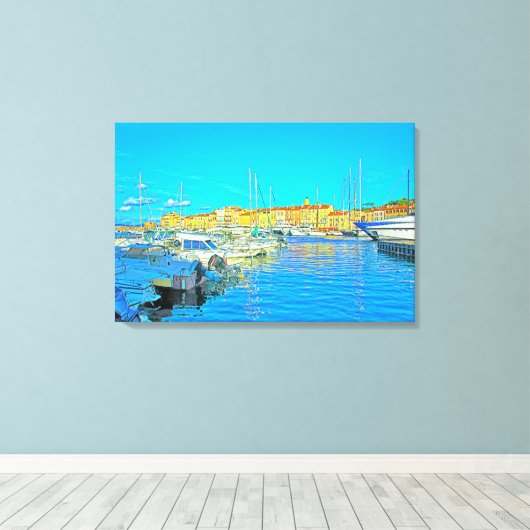 Stretched Canvas Print Leinwanddruck (Insitu (Holzboden))