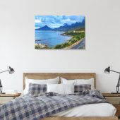 Stretched Canvas Print Leinwanddruck (Insitu (Schlafzimmer))