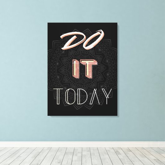 Stretched Canvas Print Leinwanddruck (Insitu (Holzboden))