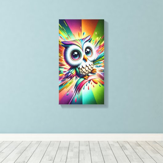 Stretched Canvas Print Leinwanddruck (Insitu (Holzboden))