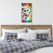 Stretched Canvas Print Leinwanddruck (Insitu (Schlafzimmer))