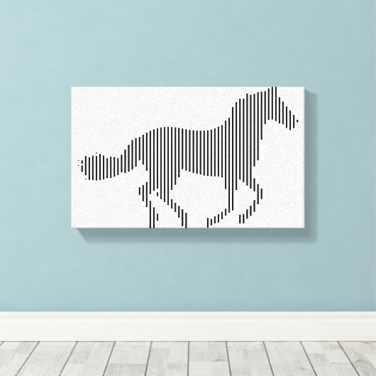 Stretched Canvas Print Leinwanddruck (Insitu (Holzboden))