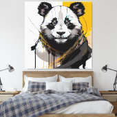 Stretched Canvas Print Leinwanddruck (Insitu (Schlafzimmer))