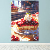 Stretched Canvas Print Leinwanddruck (Insitu (Holzboden))