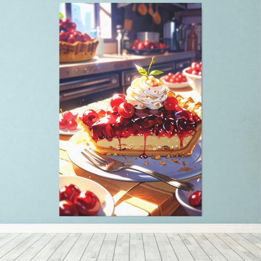 Stretched Canvas Print Leinwanddruck (Insitu (Holzboden))