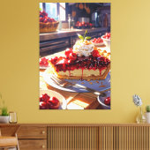 Stretched Canvas Print Leinwanddruck (Insitu (Wohnzimmer))