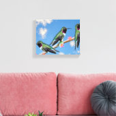 Stretched Canvas Print Leinwanddruck (Insitu (Wohnzimmer))