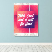 Stretched Canvas Print Leinwanddruck (Insitu (Holzboden))