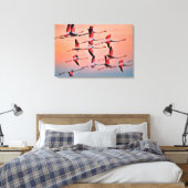 Stretched Canvas Print Leinwanddruck (Insitu (Schlafzimmer))