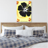 Stretched Canvas Print Leinwanddruck (Insitu (Schlafzimmer))