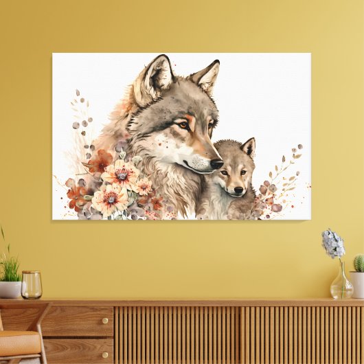 Stretched Canvas Print Leinwanddruck (Insitu (Wohnzimmer))