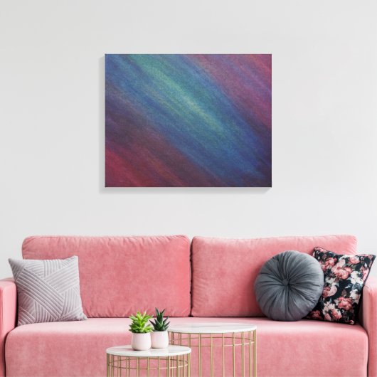 Stretched Canvas Print Leinwanddruck (Insitu (Wohnzimmer))