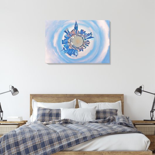 Stretched Canvas Print Leinwanddruck (Insitu (Schlafzimmer))