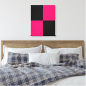 Stretched Canvas Print Leinwanddruck (Insitu (Schlafzimmer))