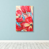 Stretched Canvas Print Leinwanddruck (Insitu (Holzboden))