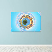 Stretched Canvas Print Leinwanddruck (Insitu (Holzboden))