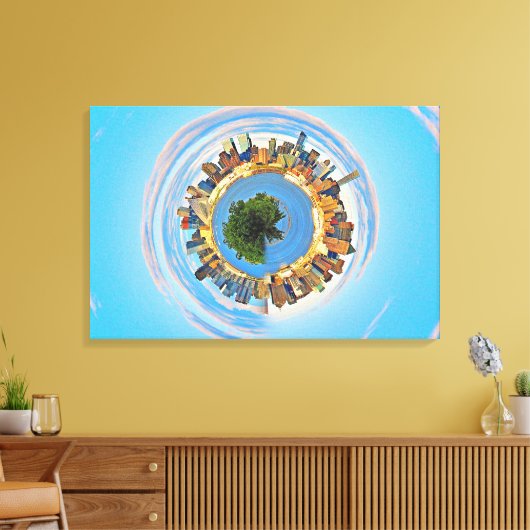 Stretched Canvas Print Leinwanddruck (Insitu (Wohnzimmer))