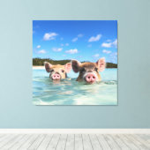 Stretched Canvas Print Leinwanddruck (Insitu (Holzboden))