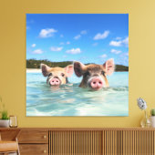 Stretched Canvas Print Leinwanddruck (Insitu (Wohnzimmer))