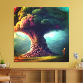 Stretched Canvas Print Leinwanddruck (Insitu (Wohnzimmer))