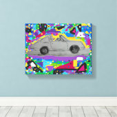 Stretched Canvas Print Leinwanddruck (Insitu (Holzboden))