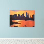 Stretched Canvas Print Leinwanddruck (Insitu (Holzboden))