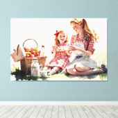 Stretched Canvas Print Leinwanddruck (Insitu (Holzboden))