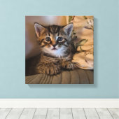 Stretched Canvas Print Leinwanddruck (Insitu (Holzboden))