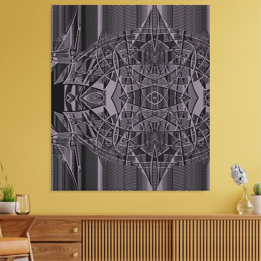 Stretched Canvas Print Leinwanddruck (Insitu (Wohnzimmer))