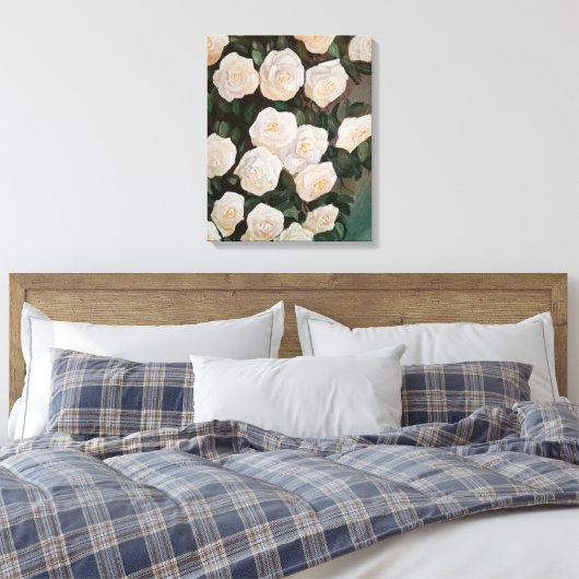 Stretched Canvas Print Leinwanddruck (Insitu (Schlafzimmer))