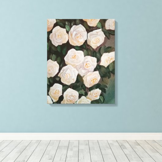 Stretched Canvas Print Leinwanddruck (Insitu (Holzboden))