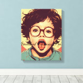 Stretched Canvas Print Leinwanddruck (Insitu (Holzboden))