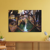 Stretched Canvas Print Leinwanddruck (Insitu (Wohnzimmer))