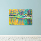 Stretched Canvas Print Leinwanddruck (Insitu (Holzboden))