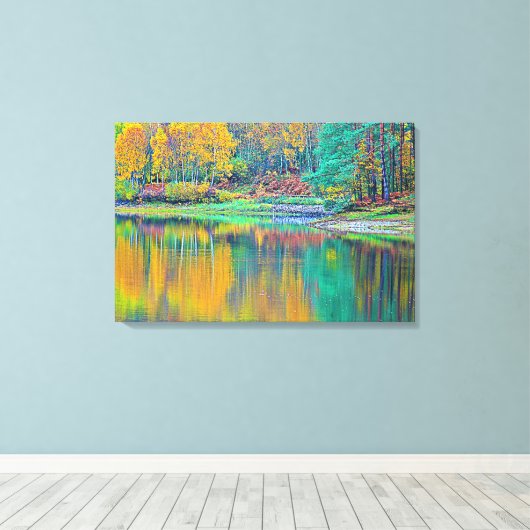 Stretched Canvas Print Leinwanddruck (Insitu (Holzboden))
