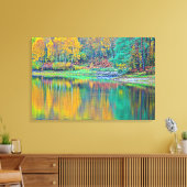 Stretched Canvas Print Leinwanddruck (Insitu (Wohnzimmer))