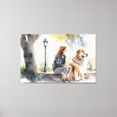 Stretched Canvas Print Leinwanddruck (Vorderseite)