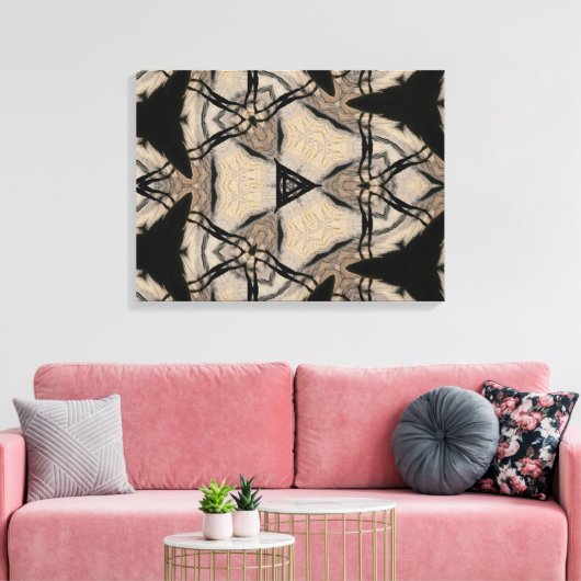 Stretched Canvas Print Leinwanddruck (Insitu (Wohnzimmer))