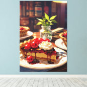 Stretched Canvas Print Leinwanddruck (Insitu (Holzboden))