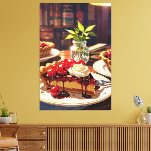 Stretched Canvas Print Leinwanddruck (Insitu (Wohnzimmer))