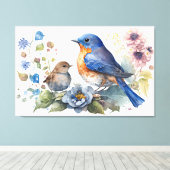 Stretched Canvas Print Leinwanddruck (Insitu (Holzboden))