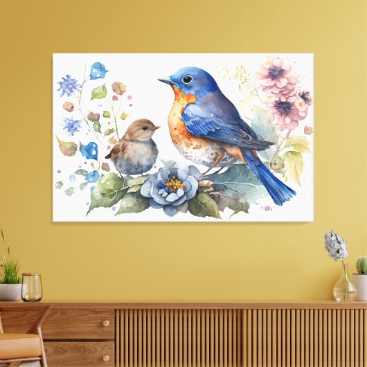 Stretched Canvas Print Leinwanddruck (Insitu (Wohnzimmer))